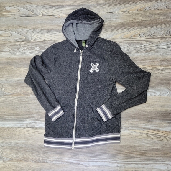 Jason Aldean Alternative Earth zip up sweatshirt Women's Size Small gray - Picture 8 of 8